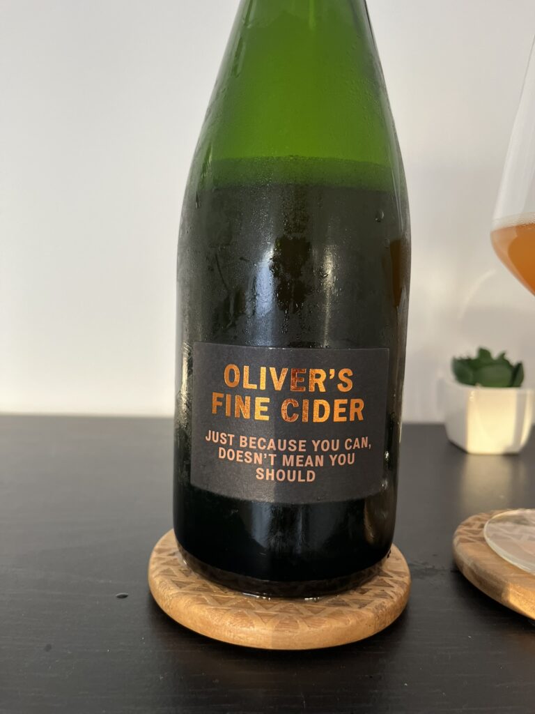 Tom Oliver _ Just because you can it doesnt mean you should_Bottle front